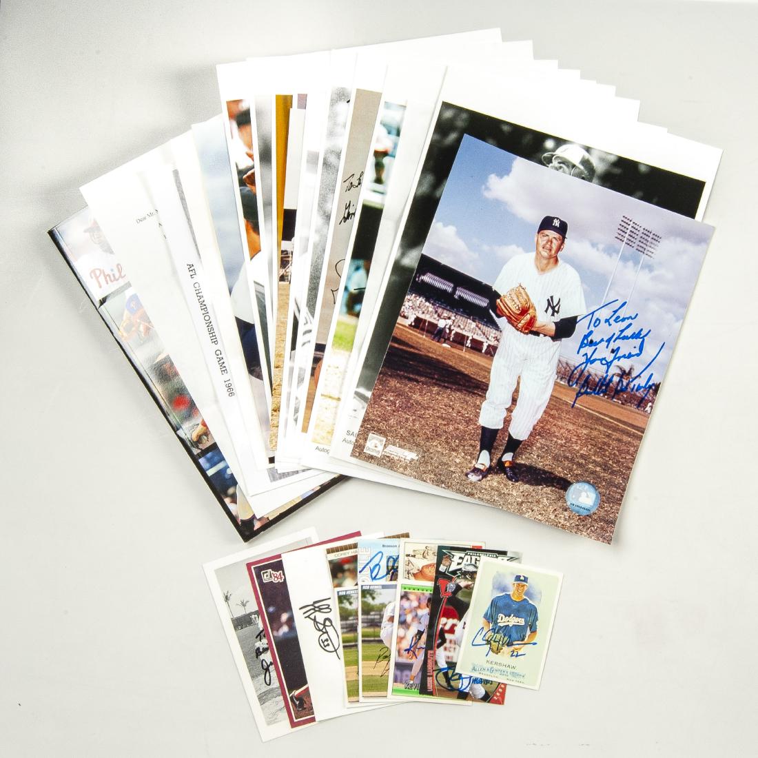 30 Items Auctographed by Athletes (1 of 4)