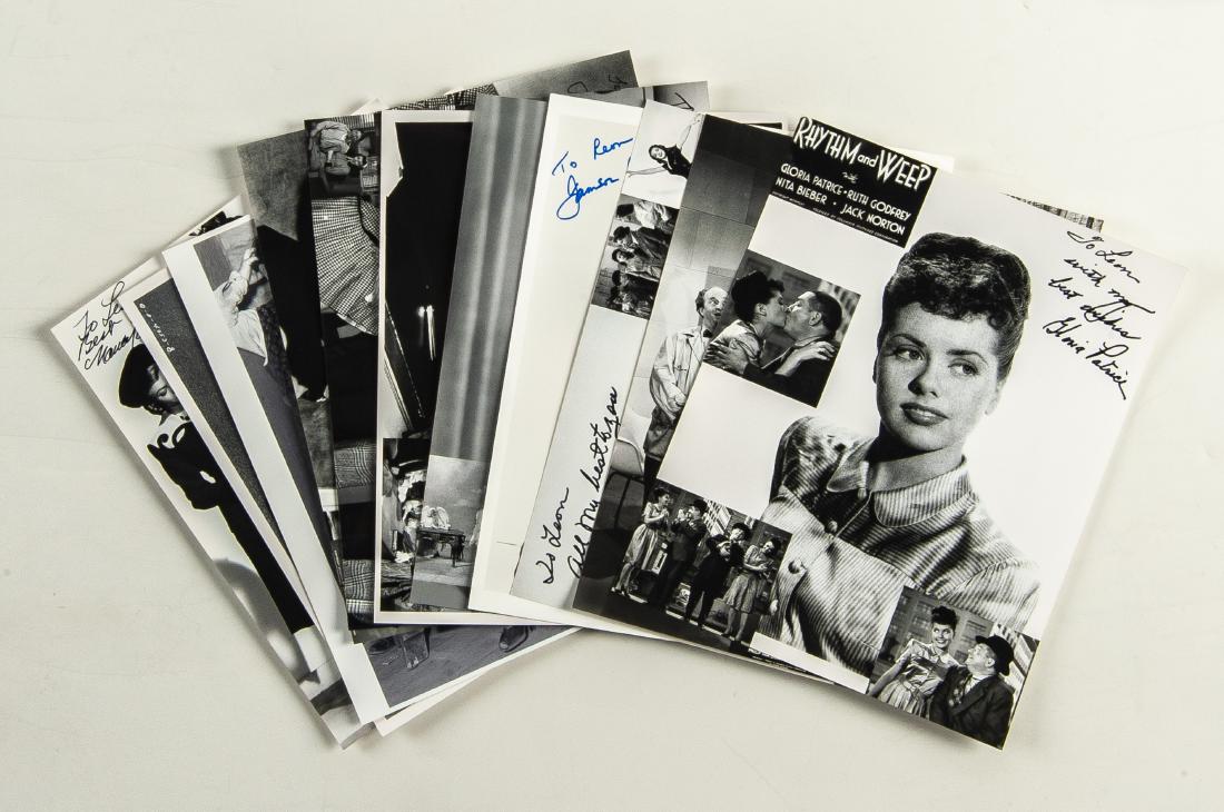 11 Three Stooges Movies Autographed Photos (1 of 3)