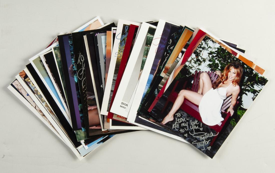 46 Modern Pin-Ups Autographed Photos (1 of 9)