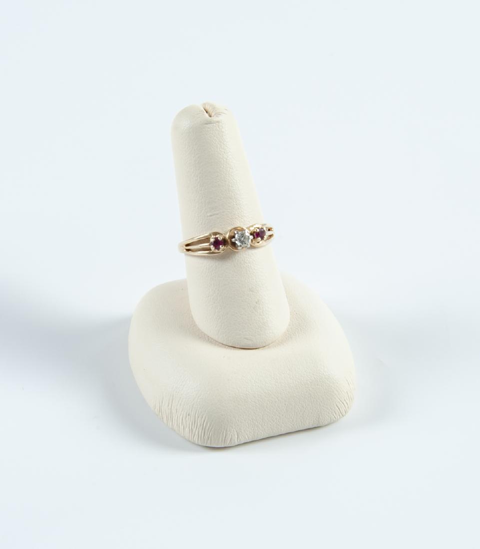 Vintage Diamond and Ruby Ring (1 of 2)