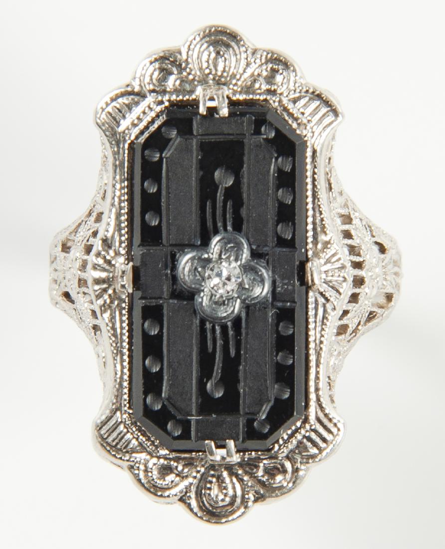 14K Vintage Filigree Ring (1 of 2)