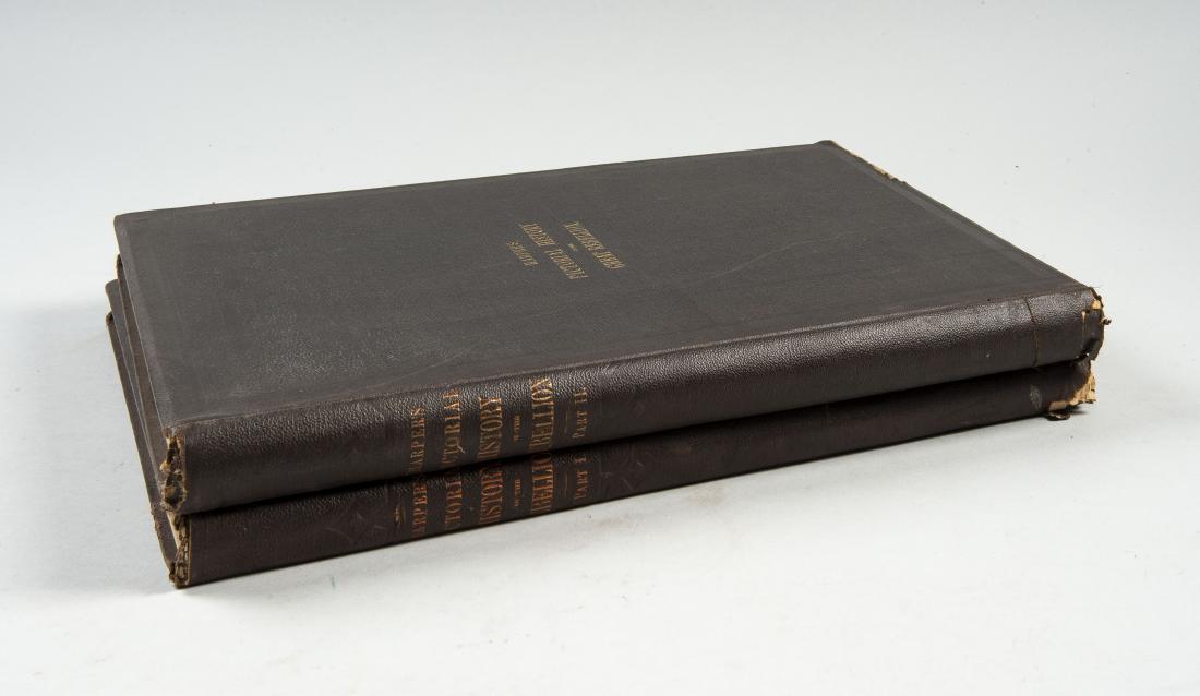 Pictorial History of the Great Rebellion I and II: DESCRIPTON: Parts I and II of Harper's Pictorial History of the Great Rebellion. Includes: 1) "Harper's Pictorial History of the Great Rebellion Part I". Alfred H. Guernsey and Henry M. Alden. Harper 