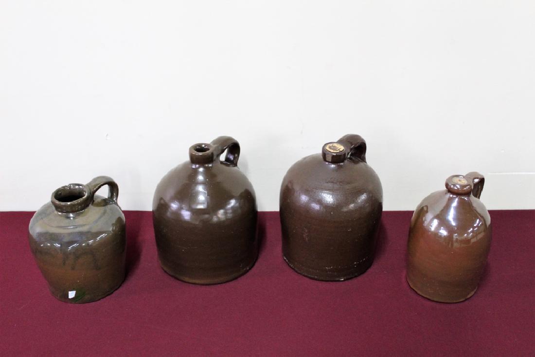 4 Stoneware Jugs (1 of 4)