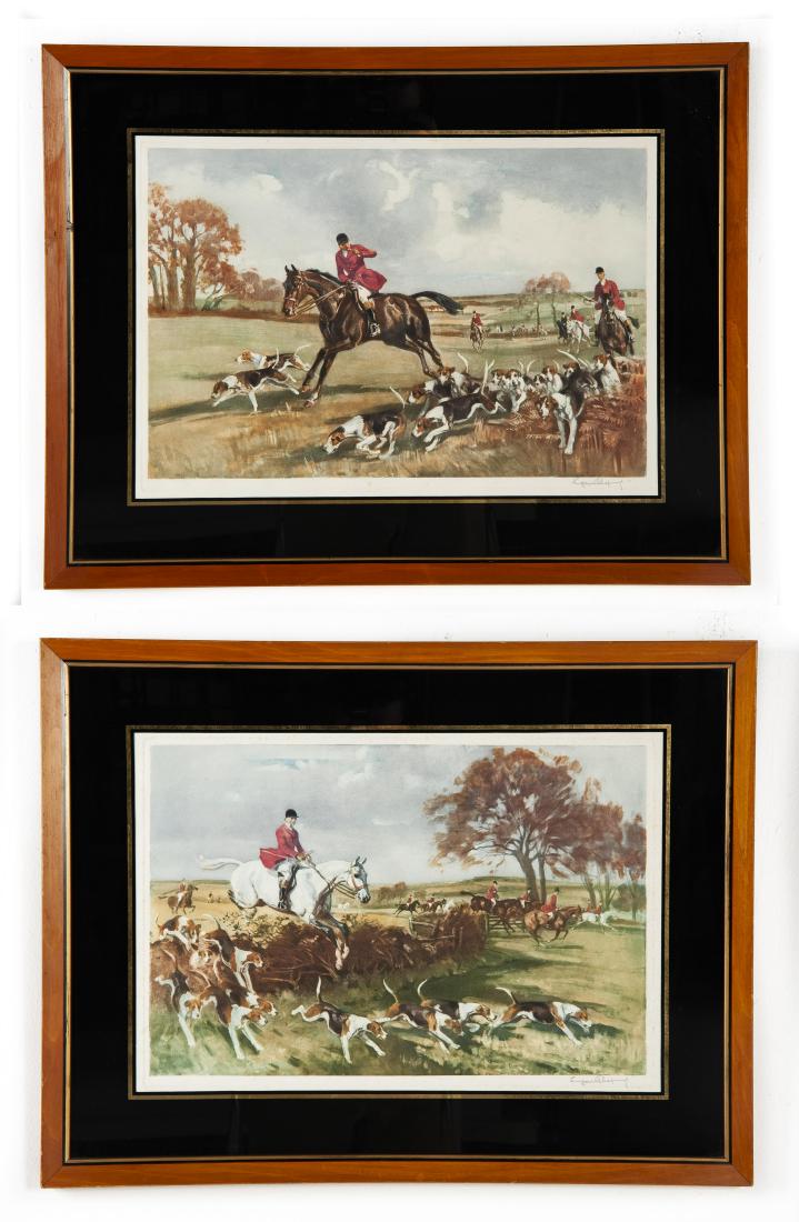 2 Hunt Prints, 20th Century (1 of 6)