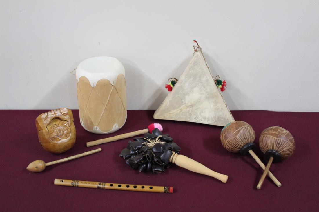 8 Musical Instruments: MEASUREMENTS: 1" to 9-1/2" long.