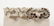 6 Pcs Brown and White Rhinestone Costume Jewelry - 2