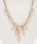 6 Pcs Brown and White Rhinestone Costume Jewelry - 4