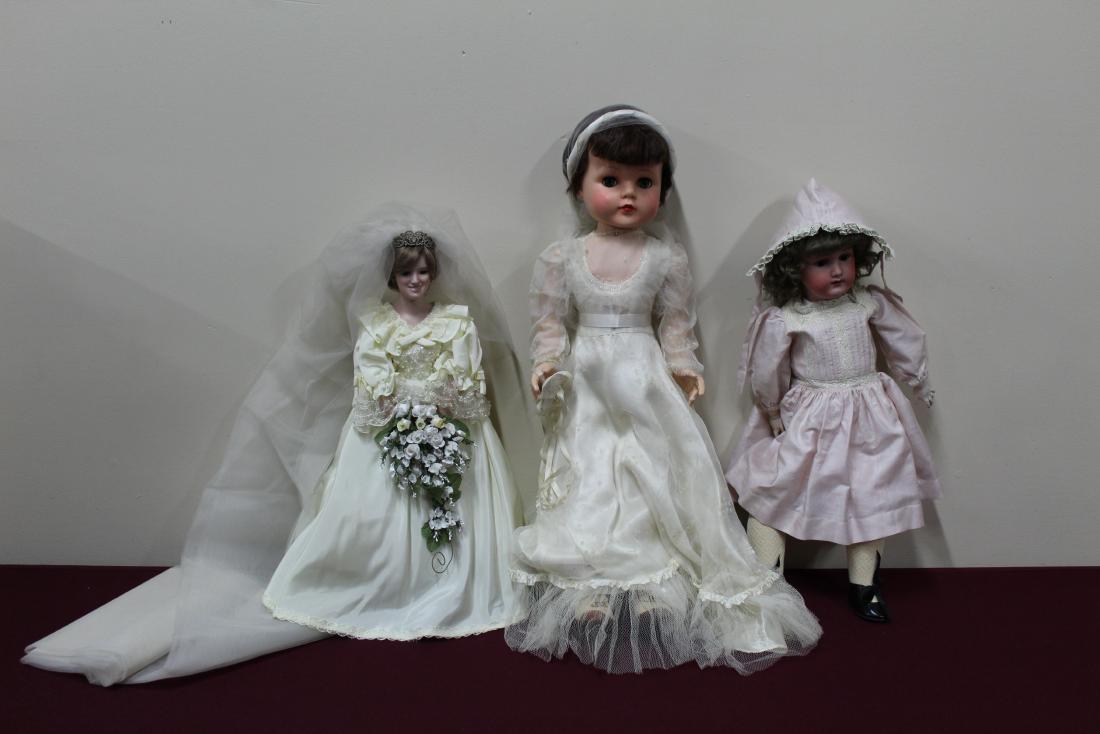 3 Dolls Including Bride Princess Diana (1 of 7)