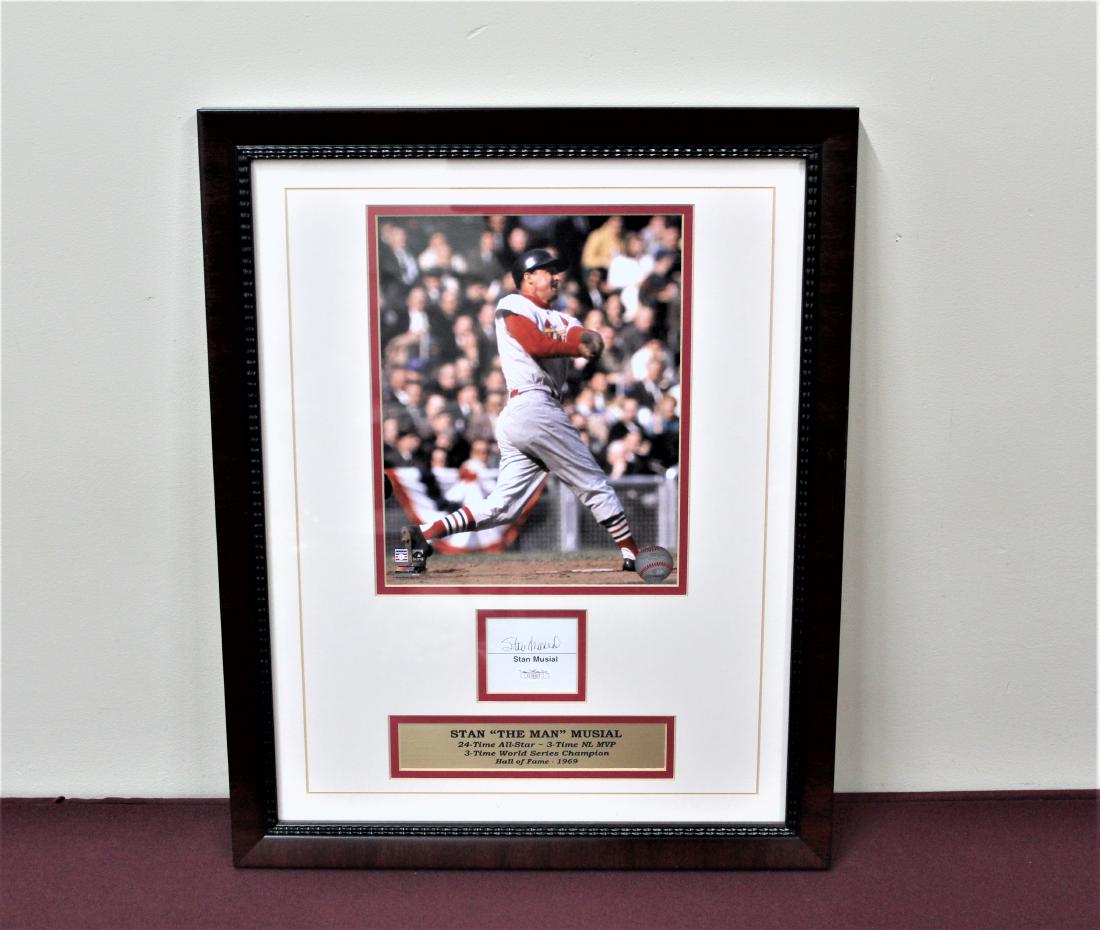 Stan Musial Autographed Photo (1 of 3)