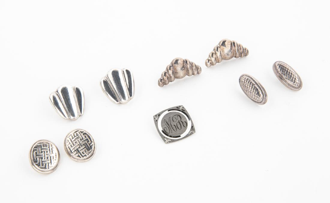 4 Pairs Sterling Earrings (1 of 1)