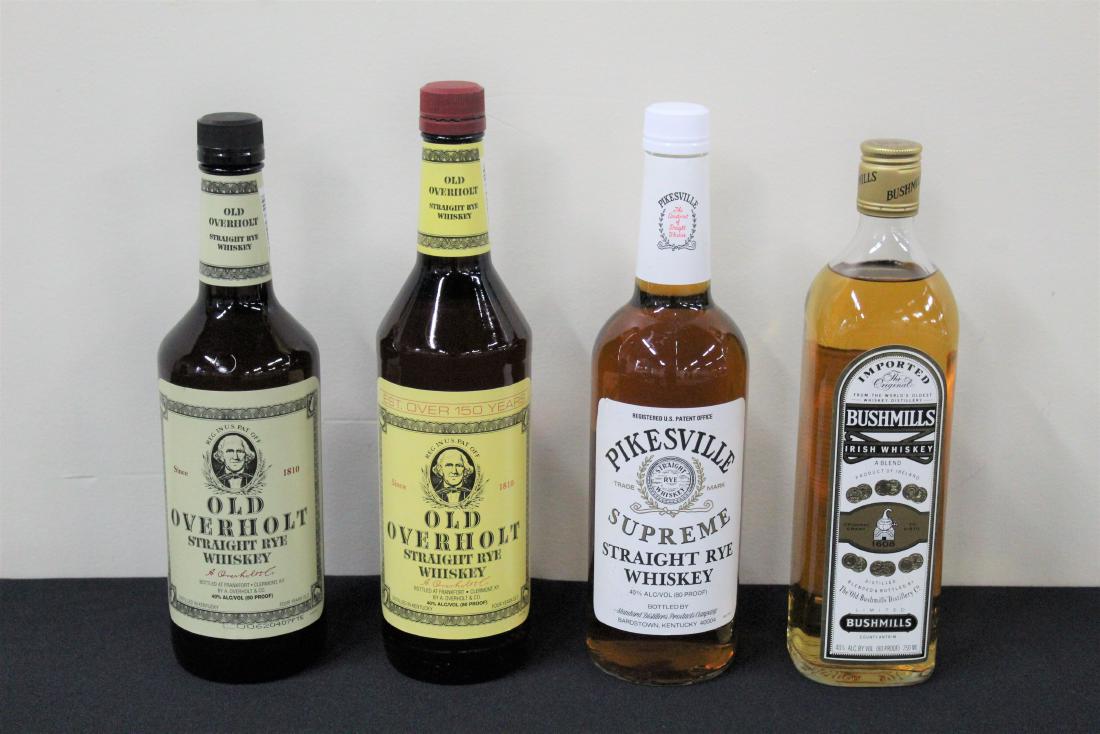 4 Bottles of Estate Whiskey (1 of 1)