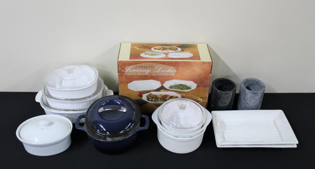 13 Pcs Kitchen Ceramics and Marble Utensil Holders (1 of 5)