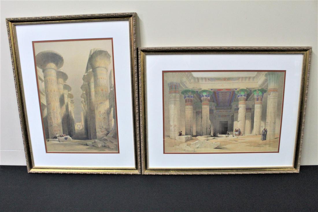2 David Roberts Thebes Prints (1 of 4)