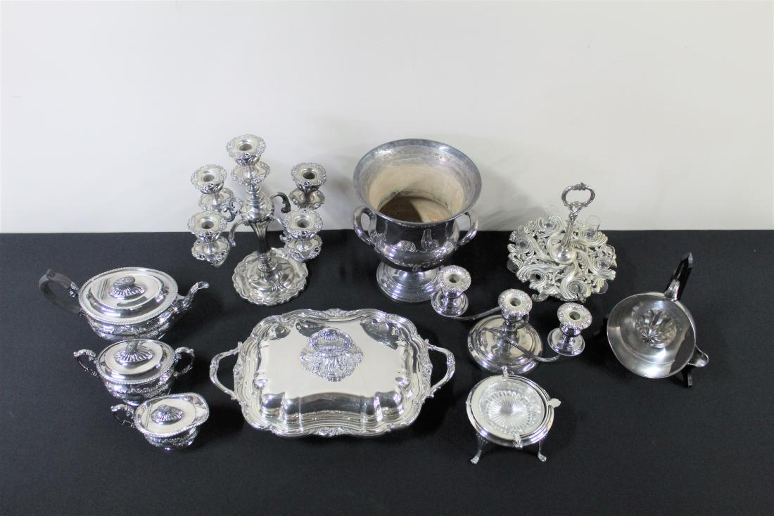 10 Pcs Silverplate incl Juicer (1 of 5)