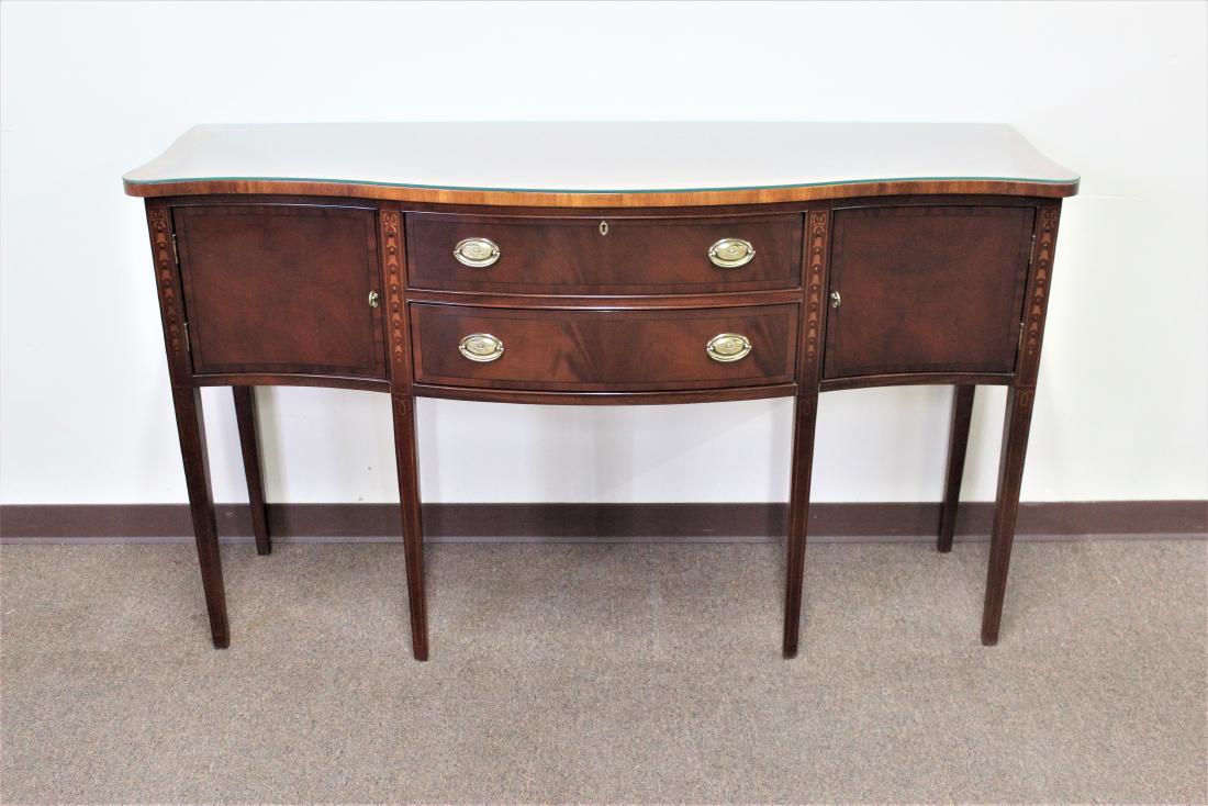 Ethan Allen Sideboard with Inlay (1 of 5)