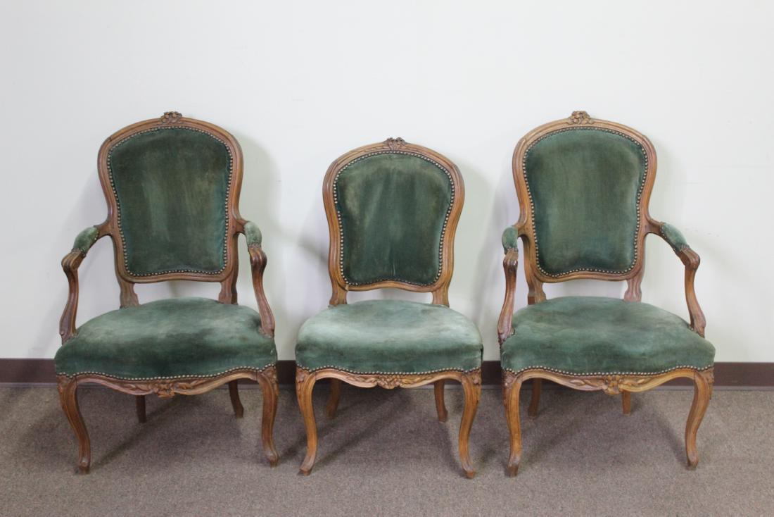Three Victorian Parlor Chairs (1 of 3)