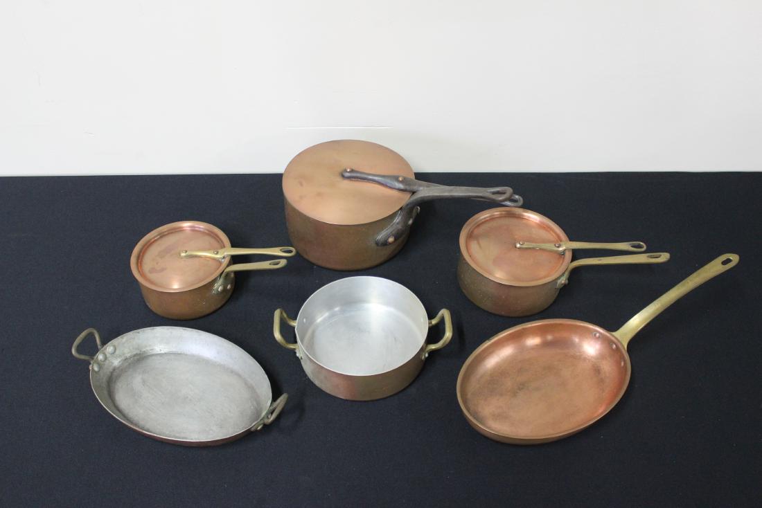 6 Pcs Copper Cookware (1 of 3)