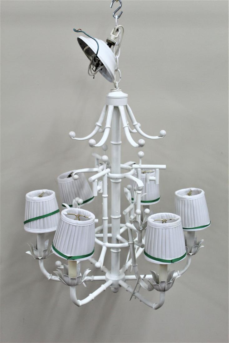 Bamboo Style 6 Light Hanging Light (1 of 2)