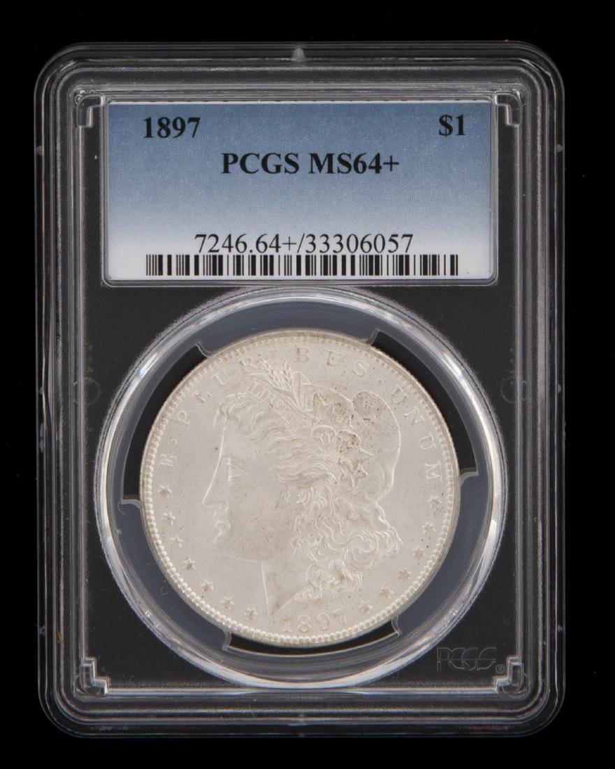 1897 PCGS Graded Morgan Silver Dollar (1 of 1)