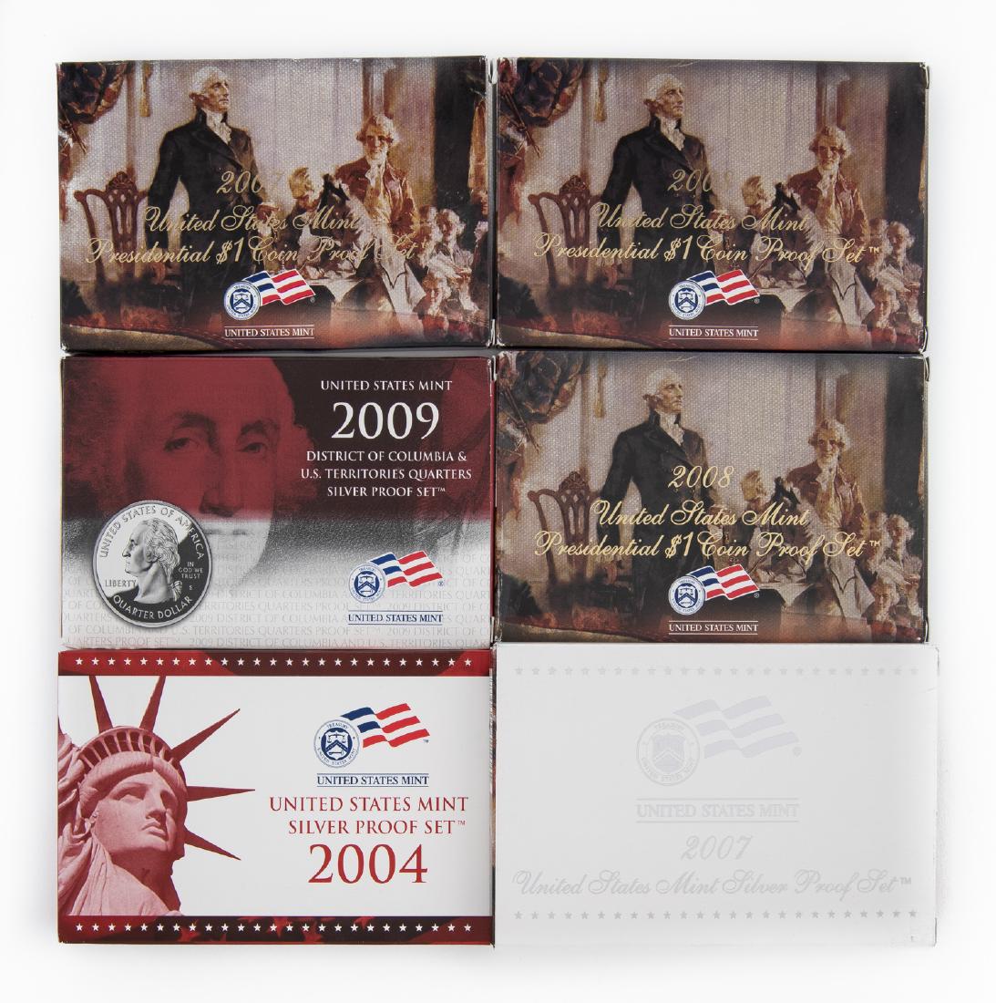 6 US Proof Sets (1 of 1)