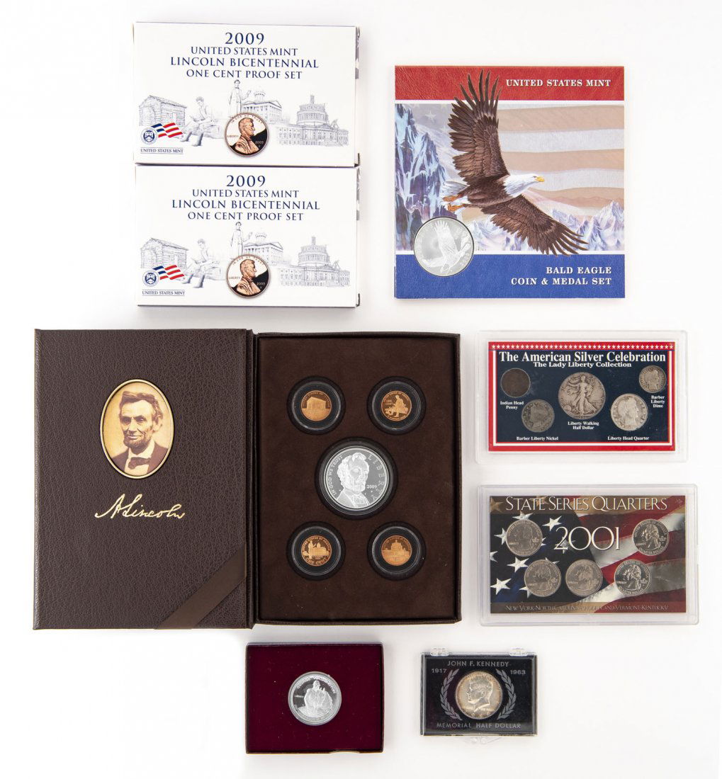 10 Misc Pcs incl Proof Sets (1 of 1)