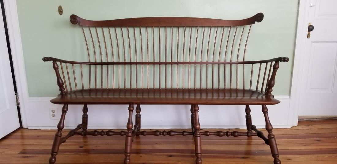 Handmade Cherry Bench (1 of 3)