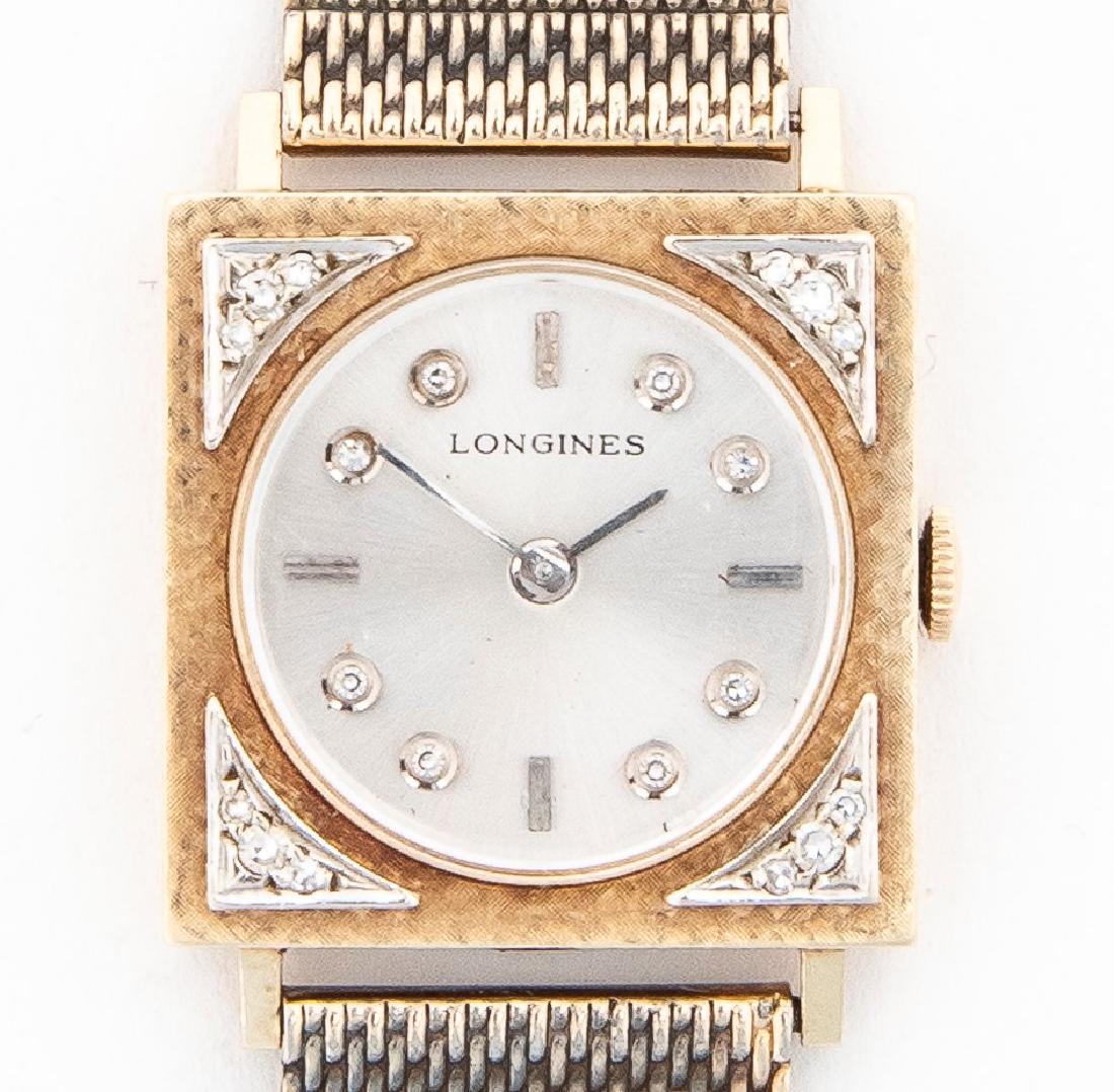 Diamond Dial Longines Wristwatch (1 of 7)