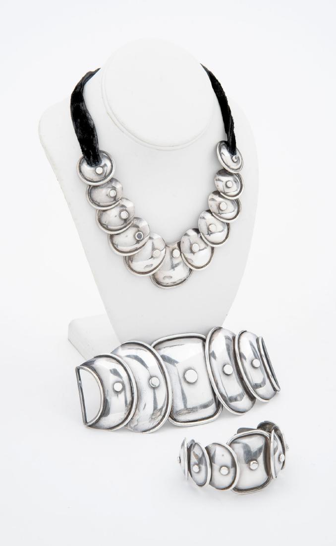 3 Pcs Hector Aguilar Mexican Armadillo Jewelry (1 of 4)