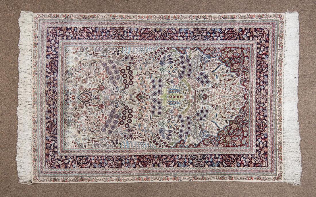 Persian Tabriz Prayer Design Area Rug (1 of 3)