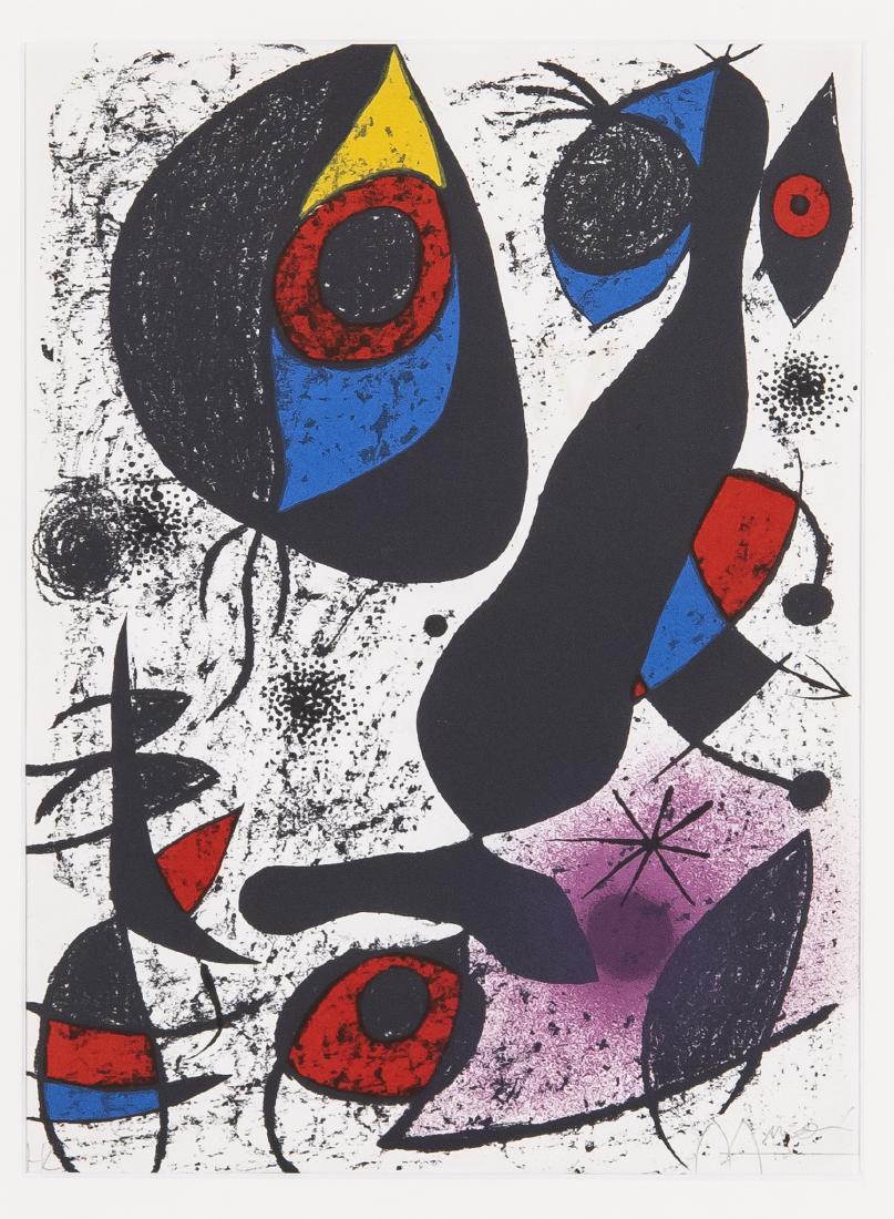 Joan Miro (Spanish, 1893-1983) (1 of 4)