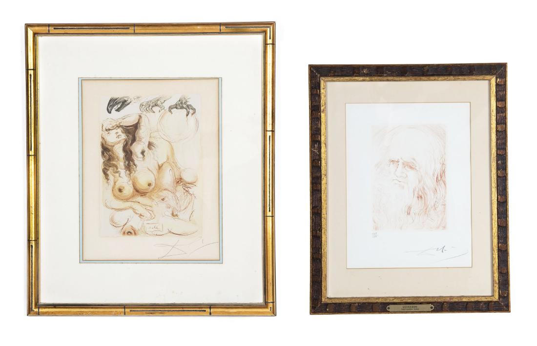 Salvador Dali (Spanish, 1904-1989), 2 Works (1 of 8)