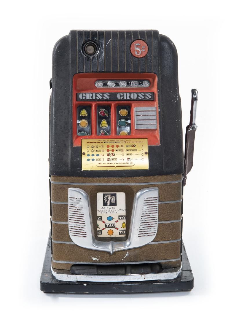 Buckley Criss Cross 5 Cent Slot Machine (1 of 4)