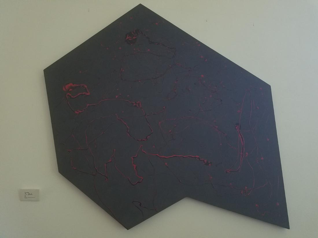 Mark Billy "PHI" Acrylic on Canvas": 72" x 60".