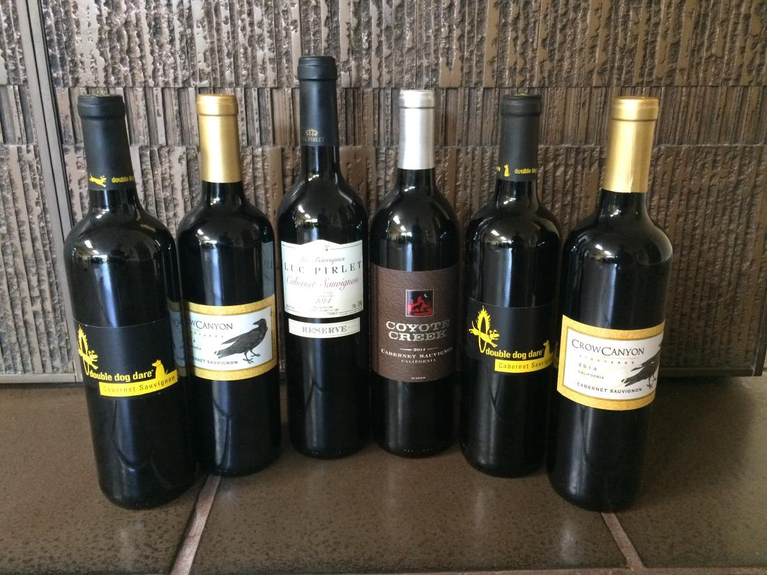 6 Bottles Estate Alcohol Cabernet Sauvignon (1 of 1)