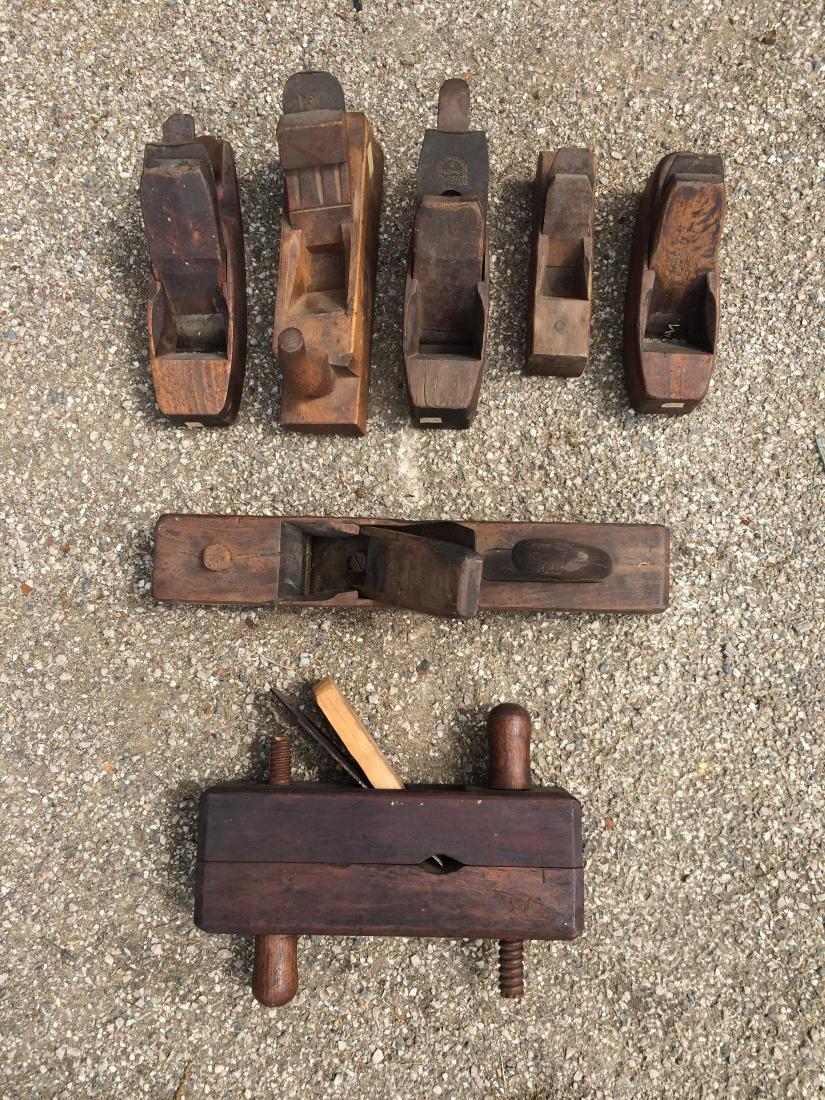 7 Wooden Block Planes (1 of 1)