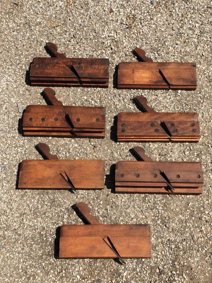 7 Specialty Molding Planes incl. B Rohrer & Atkinson Co (1 of 2)