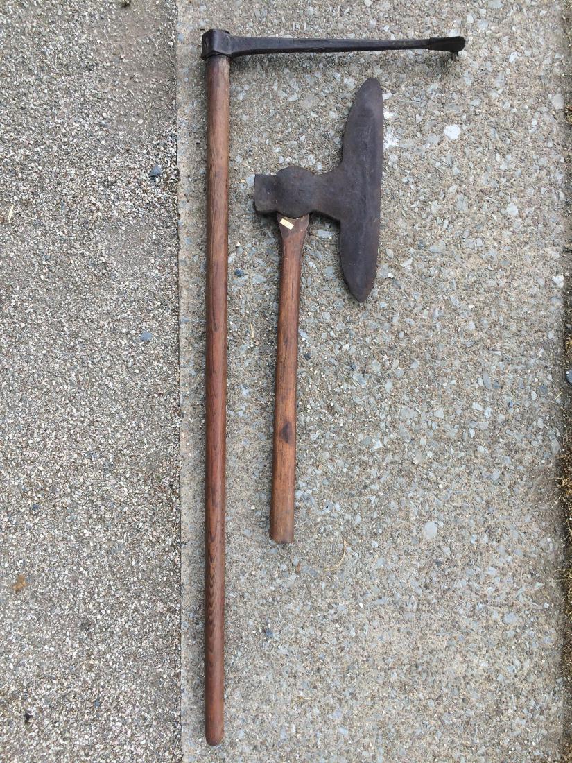 2 Specialty Axes: 29 inches to 45 inches long.