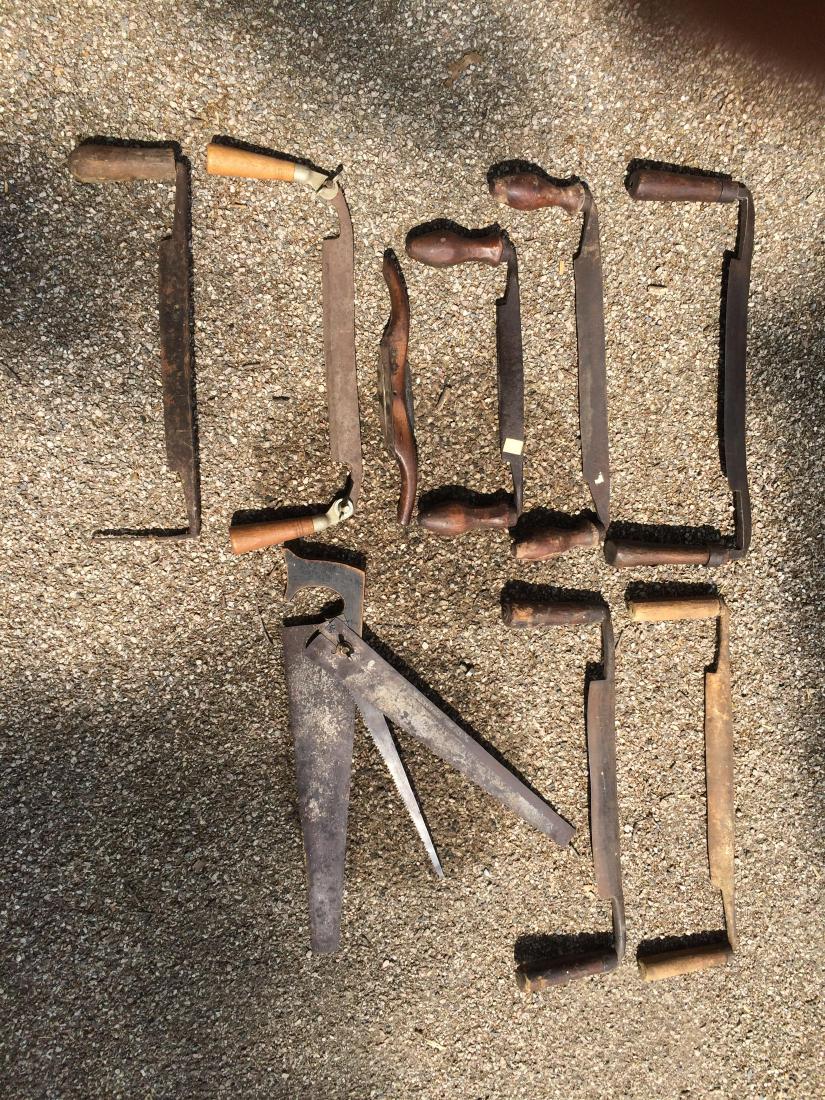 9 Vintage Tools Including Pull Planes (1 of 1)