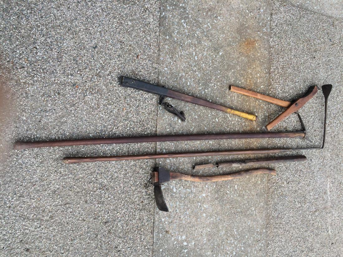 6 Vintage Farm Tools (1 of 1)