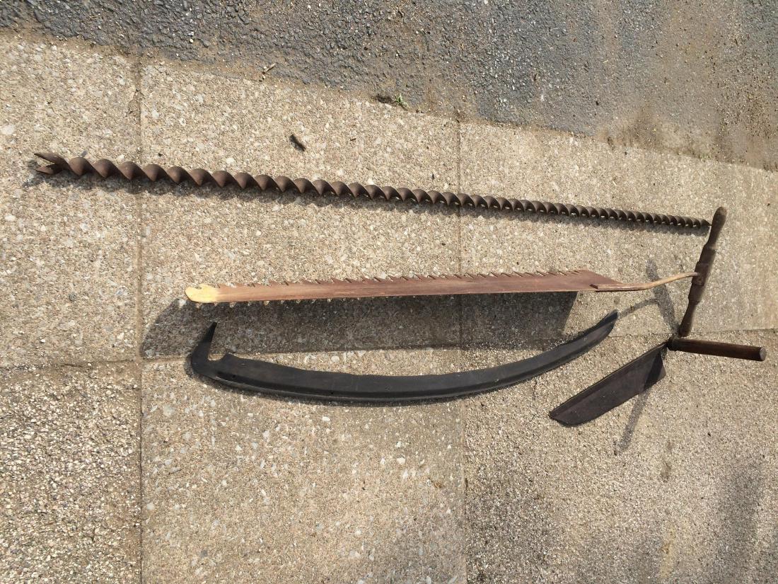 4 Vintage Farm Implements (1 of 2)