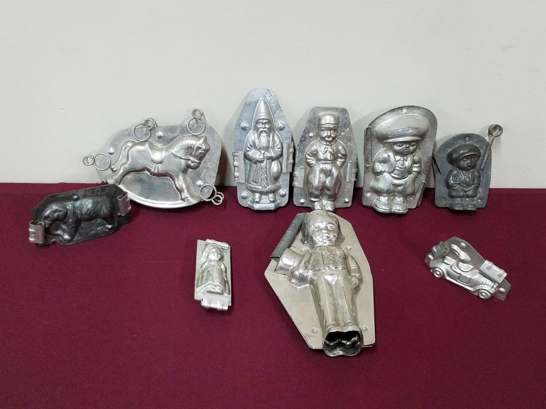 9 Small Chocolate Molds incl. Holiday (1 of 1)