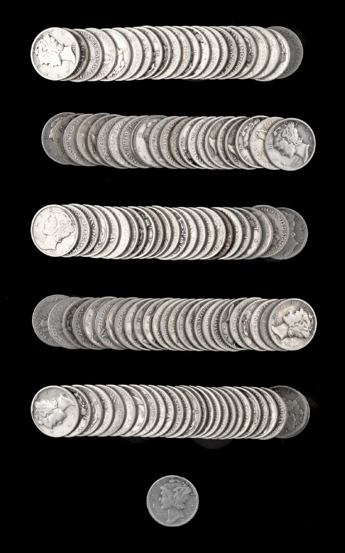 120 Mercury Dimes (1930-1940's) (1 of 1)
