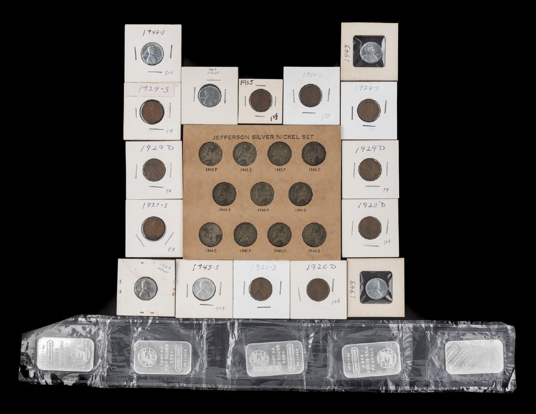 22 US Items incl Engelhard Silver Bars (1 of 1)