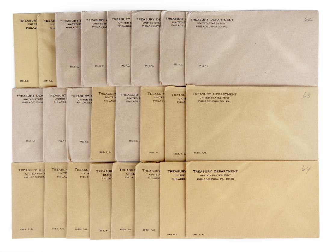 24 US Silver Proof Sets (1 of 1)