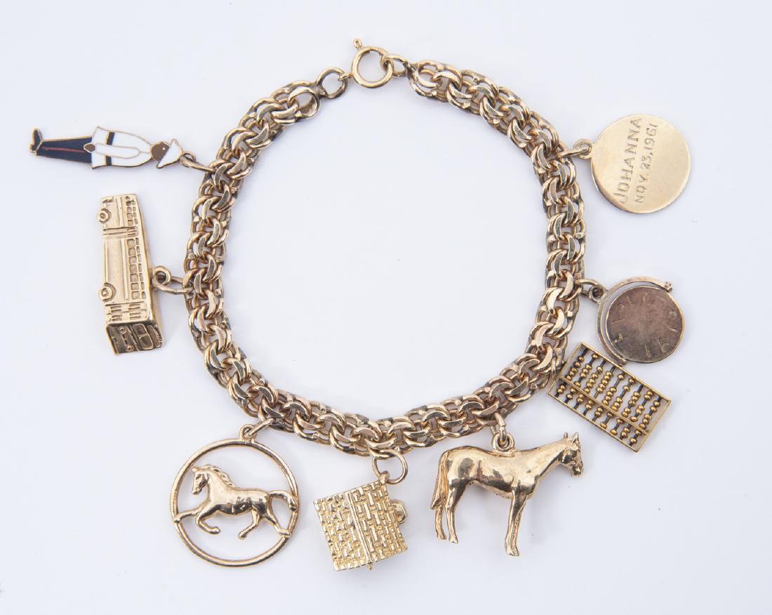 14k Charm Bracelet (1 of 1)