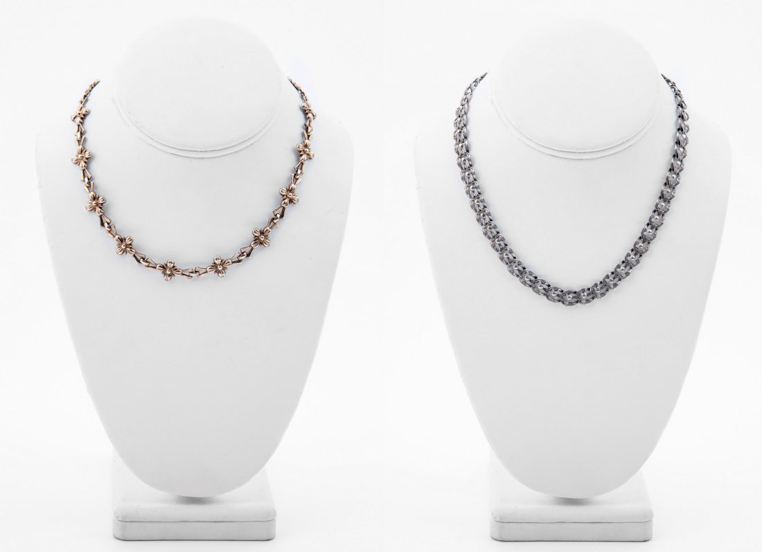 2 Sterling Necklaces (1 of 1)