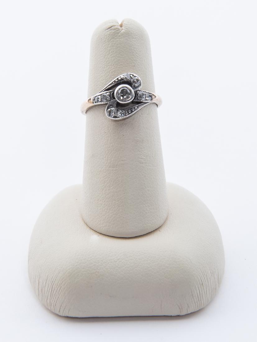 14k Antique Diamond Ring (1 of 1)