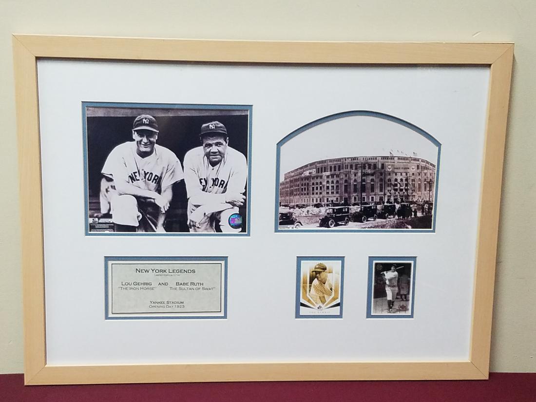 Lmt. Ed. Lou Gehrig and Babe Ruth Memorabilia (1 of 3)