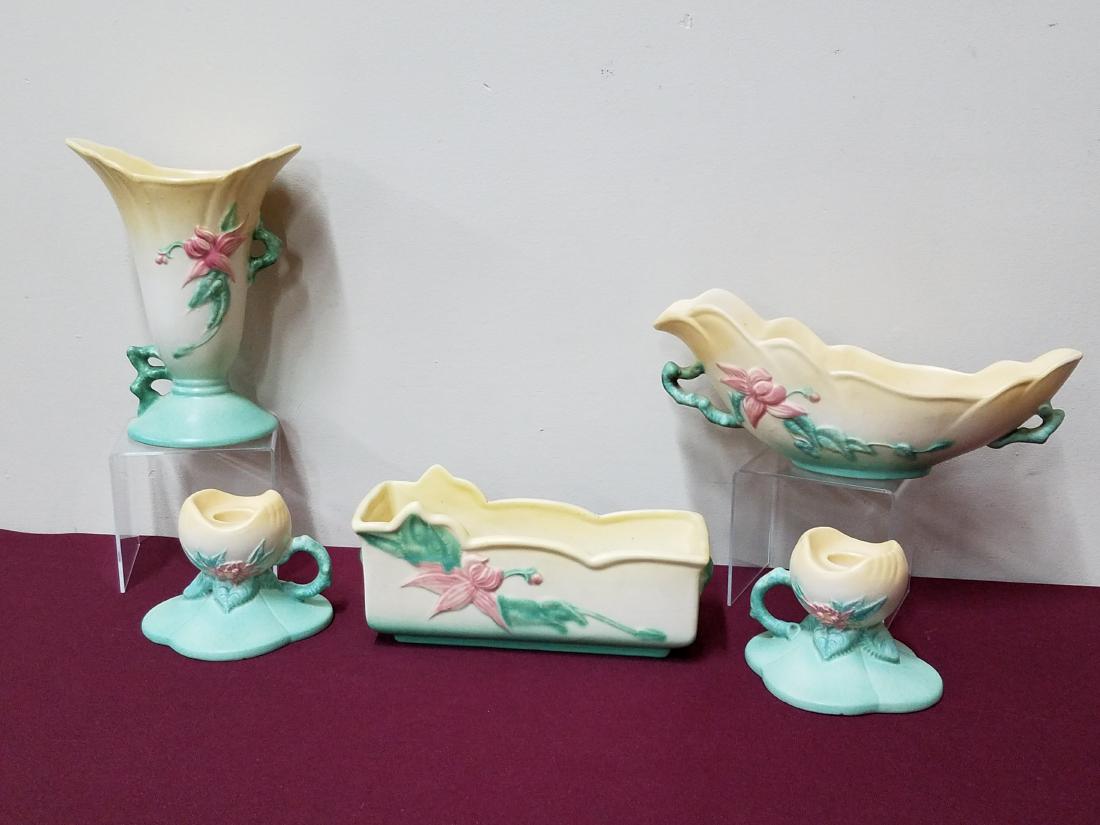 5 Pcs Hull Art Pottery (1 of 1)