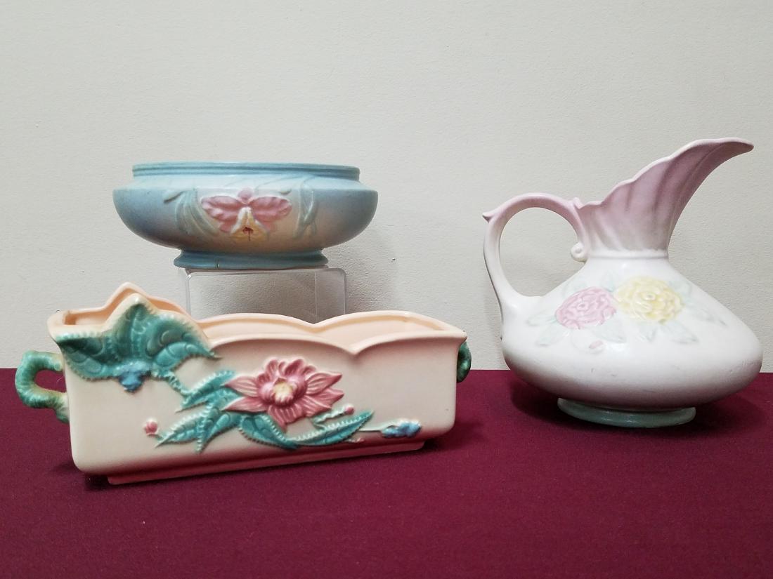 3 Pcs Hull Pottery (1 of 2)